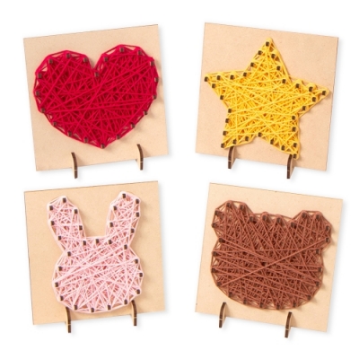 [민화샵] 동물 모양 스트링아트 만들기 (8종 택1)