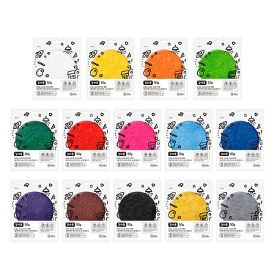 [민화샵] 칼라 폼클레이 점토 50g (14색 택1)