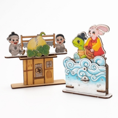 [민화샵] 움직이는 전래동화 장난감 만들기 (별주부전,흥부전)