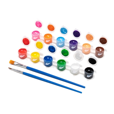 [민화샵] 미니 아크릴 물감 붓세트 (6종 택1)