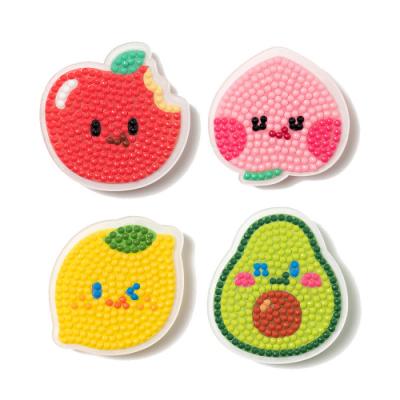 [민화샵] 보석십자수 과일 스마트톡 만들기 (4종 택1)