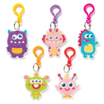 [민화샵] 외계인 보석십자수 키링 만들기 (5종 택1)