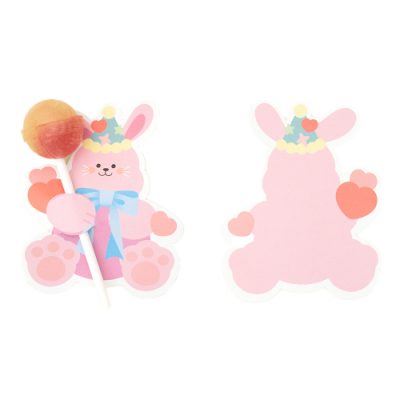 [민화샵] 사탕 막대사탕 동물 데코 페이퍼 4종세트