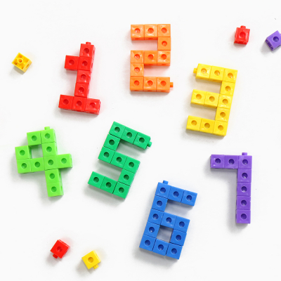 [민화샵] 연결 멀티큐브 수막대 세트 (100개입, 수연산 교구)