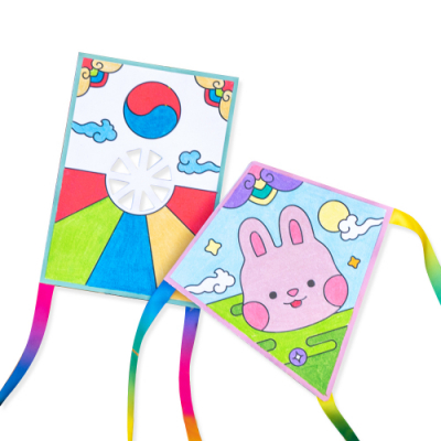 [민화샵] 막대기 미니 연만들기 (전통놀이 활동)