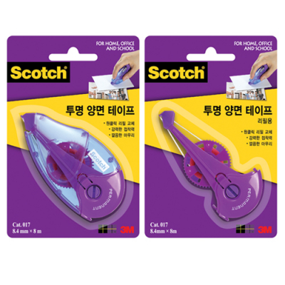[3M] 투명 양면테이프 017/리필