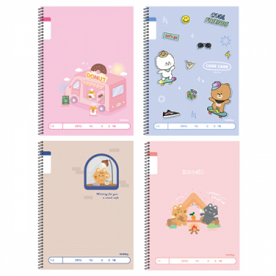 [아이비스] 초등 슬림 무제노트 넓은 칸(랜덤발송)