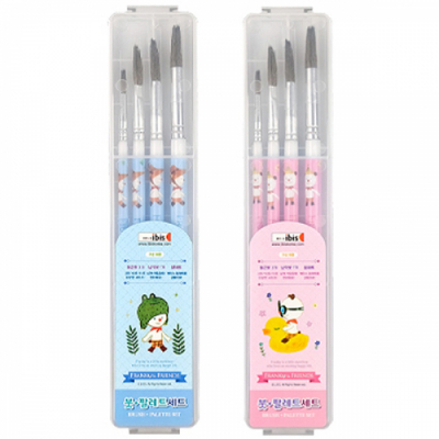 [아이비스] 붓+팔레트세트(FR) (2색 택1)