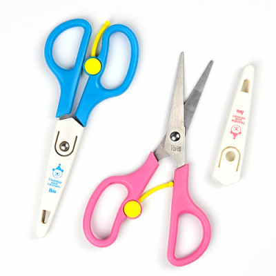 [아이비스] 펌프 안전 캡 가위(FR) (2색 택1)