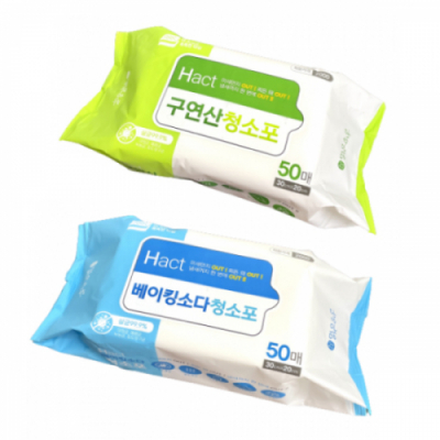 [지앤디] 맑은하루 청소포 50매 (구연산/베이킹소다)