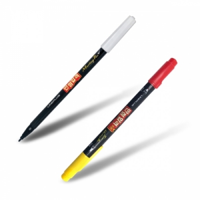 [라인프러스] 만점합격 컴퓨터용 싸인펜 (단면/양면)