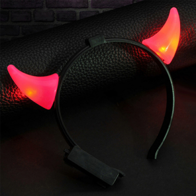 [신광] LED 루돌프 사슴뿔  헤어밴드