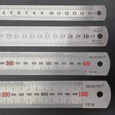[재미나] 센치인치겸용 스틸자 15/30/60/100cm
