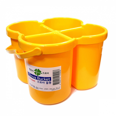 [단아미] 크로바물통 4칸 (18.5 x 13cm)