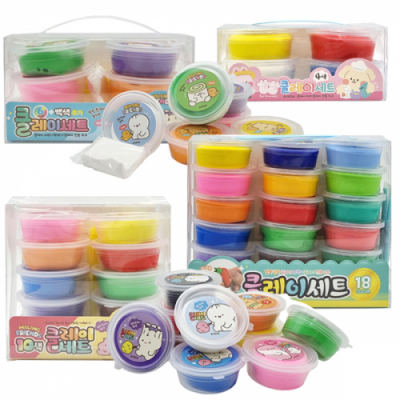 [아토스] 클레이세트(4색/6색/10색/12색/18색)