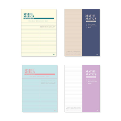 [아이비스] 반반노트 (4색 택1)