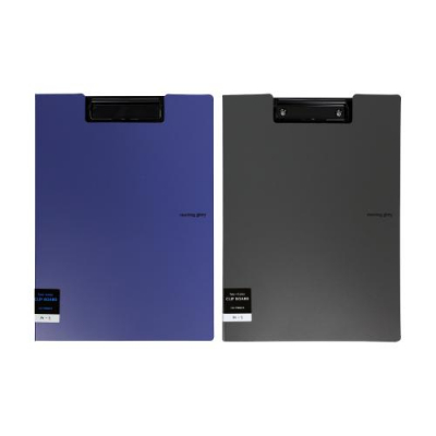 [모닝글로리] 투컬러 오픈식클립보드 (색상랜덤)