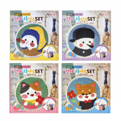 [아토스] 펀치니들 자수세트(랜덤출고)