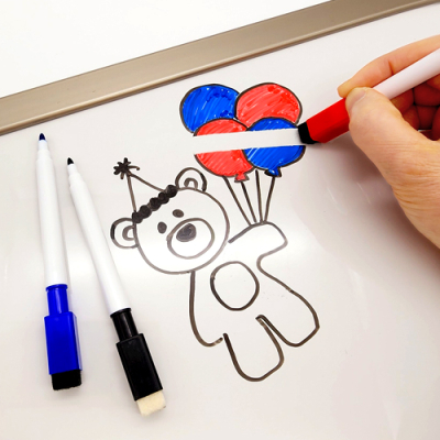 [재미나] 무라벨 지우개 자석보드펜