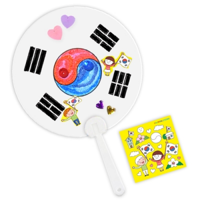 [하하당] 태극기 부채