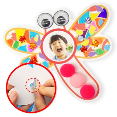 [하하당] 빙글빙글 잠자리 액자 5set