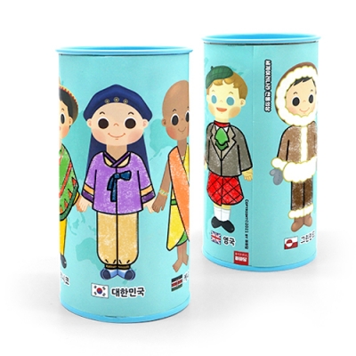 [하하당] 세계의상 저금통 만들기