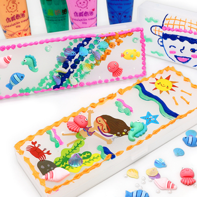 [하하당] 헬로 썸머 데코덴 필통 (4인용)