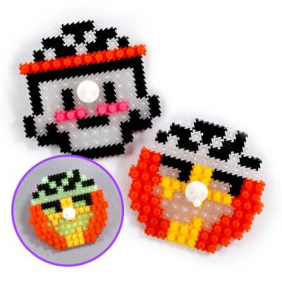 [하하당] 할로윈 디폼블럭 야광팽이 (2종 택1)