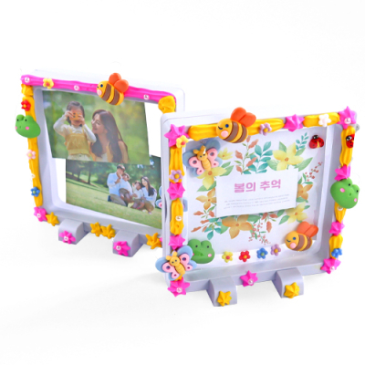 [하하당] 봄 데코덴 투명 액자