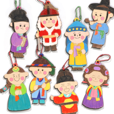 [하하당] 우리나라 전통의상 팬시우드 (8종 택1)