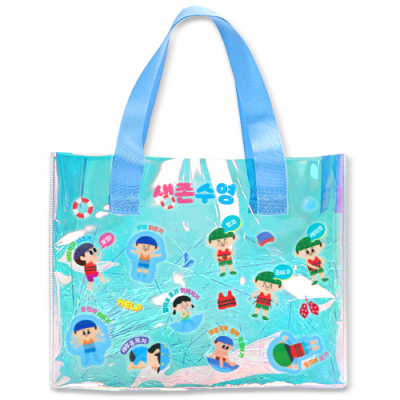 [하하당] 생존수영 홀로그램 비치백