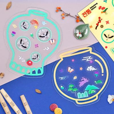 [하하당] 전통 아크릴 티코스터 (2종 택1)