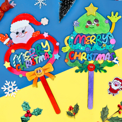 [하하당] 크리스마스 팬시우드 토퍼 (2종 택1)