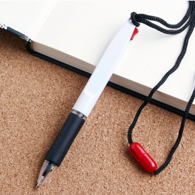 [빨간오리] 목걸이 2색볼펜