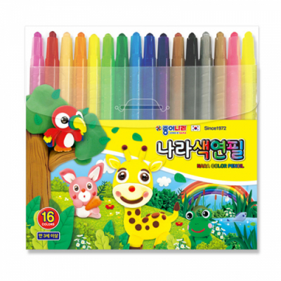 [종이나라] 나라색연필 12색 16색 (택1)