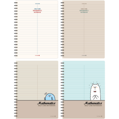 [모닝글로리] 하드커버 수학전용 SP노트(16절/좌철)
