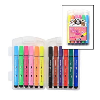 [모닝글로리] 삼각싸인펜 (12색)