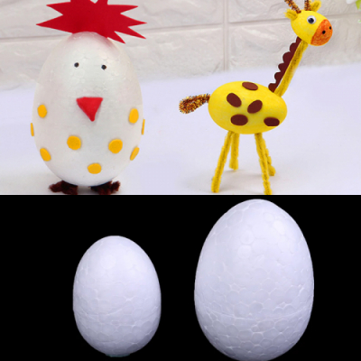 [빨간오리] 스치로폼 계란 타조알 모형 만들기 (2종택1)
