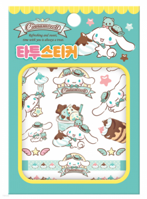 [학산문화사] 산리오캐릭터즈 시나모롤 타투스티커