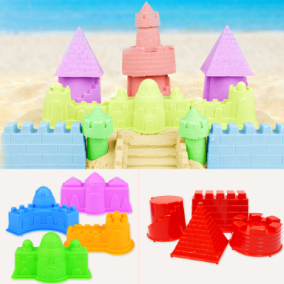 [빨간오리] 캐슬 모래성 모래놀이 만들기 찍기틀 4P (택 1)