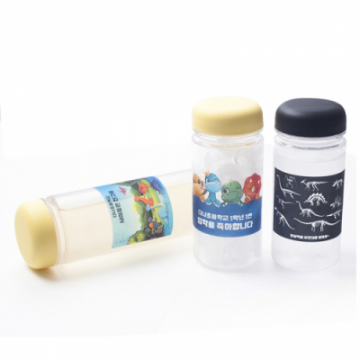 [다나스쿨] 1개부터 인쇄되는 나만의 스티커 마이 보틀 공룡 6종 택1 (350ml/500ml)