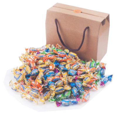 [다나스쿨] 담라 최신 신상품 담라 사워 소프트 과일맛 캔디 선물세트(100개 150개 기프트박스  수납)