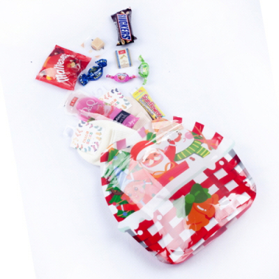 [다나스쿨] 나만의 문구 크리스마스 양말 간식 선물 세트 (가방 사이즈 26cm) 6종 택 1