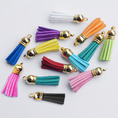 [다나스쿨] 장신구줄 인조가죽 태슬