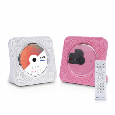 [다나스쿨] 사파 휴대용 벽걸이 무선 블루투스 CD플레이어 SCD100 교육용 라디오