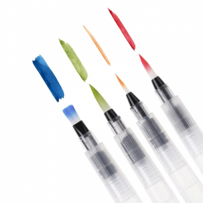 [다나스쿨] 캘리그라피 물붓 세필붓 평붓 4종 택1