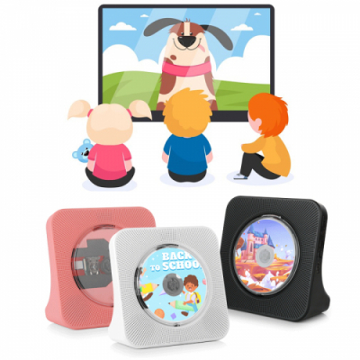 [다나스쿨] 사파 충전식 무선 블루투스 포터블 HDMI TV연결 DVD CD 겸용 플레이어