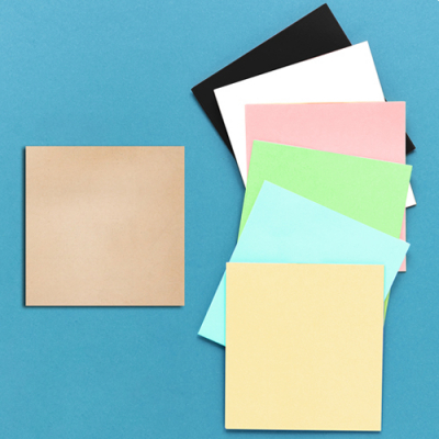 [다나스쿨] 정사각 색도화지 흑도화지 크라프트지 (18cm, 27cm, 39cm 중 택1)