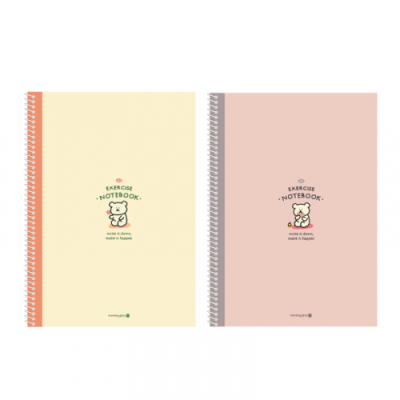 [모닝글로리] 향균 빅사이즈 A4 좌철 두꺼운 스프링 연습장