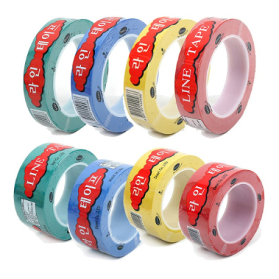 [다나스쿨] 두리 바닥라인테이프  (25mm 50mm 택1)